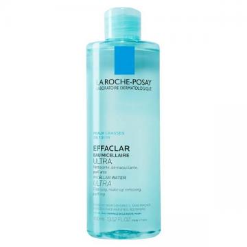 LA ROCHE POSAY - EFFACLAR - Eau micellaire Ultra nettoyante démaquillante purifiante 400ml