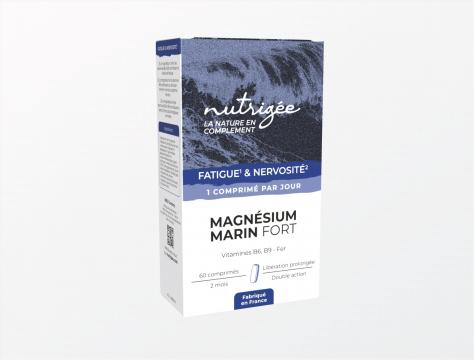 NUTRIGEE - Magn&eacute;sium Marin Fort 60 comprim&eacute;s bicouches