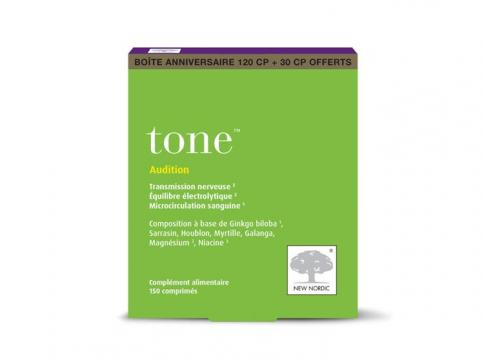NEW NORDIC - TONE - Audition 120  + 30 comprimés