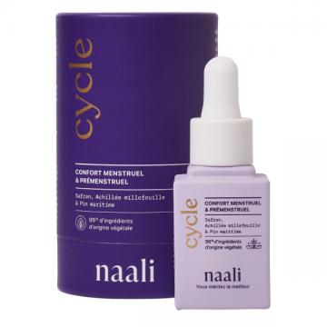 NAALI - Cycle Confort Menstruel & Prémenstruel gouttes au safran 18ml