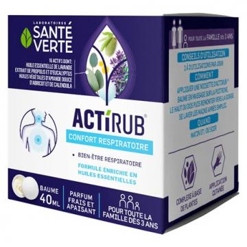 SANTE VERTE ACTIRUB - Baume pectoral 40ml