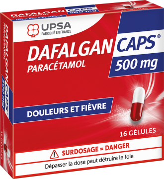 DAFALGAN CAPS PARACETAMOL 500mg - Douleurs et fièvre 16 gélules