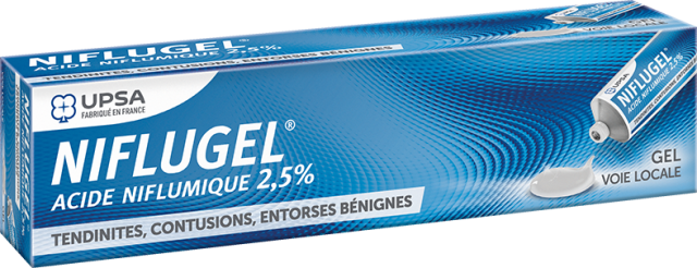 UPSA - Niflugel 2,5 %, gel - Tube 60g