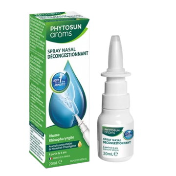 PHYTOSUN - Spray Nasal D&eacute;congestionnant 20ml