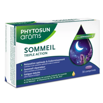 PHYTOSUN AROMS - Sommeil Triple Action 30 comprimés