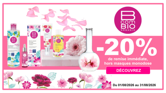 BCOMBIO -20% de remise imm&eacute;diate, hors masques monodose