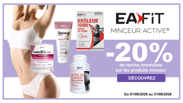 EAFIT -20% de remise imm&eacute;diate sur les produits minceur