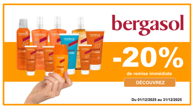 BERGASOL -20% de remise immédiate
