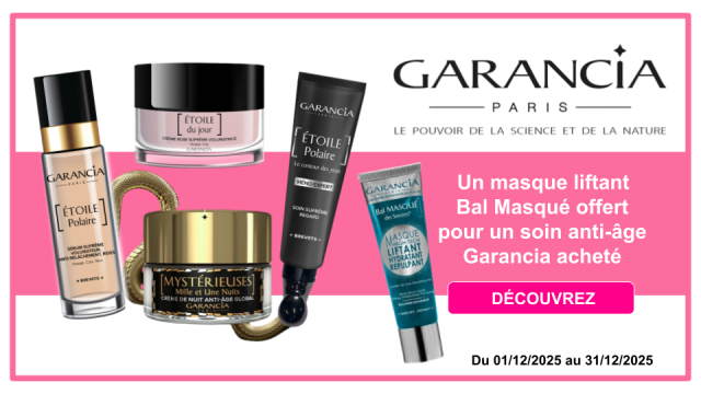 GARANCIA 1 masque liftant Bal Masqu&eacute; des Sorciers 50ml pour 1 soin anti-&acirc;ge achet&eacute;