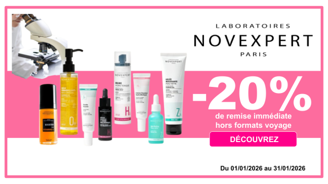 NOVEXPERT -20% de remise imm&eacute;diate hors formats voyage