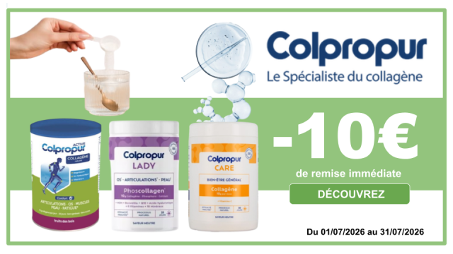 COLPROPUR -10&euro; de remise imm&eacute;diate