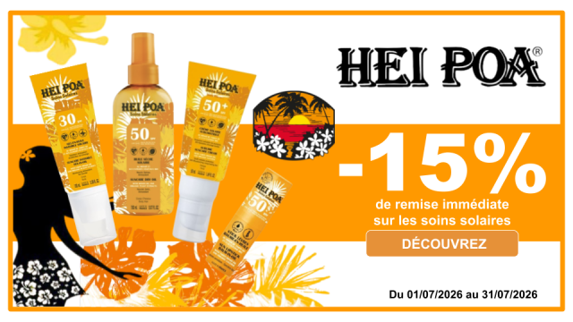 HEI POA -15% de remise imm&eacute;diate sur les soins solaires
