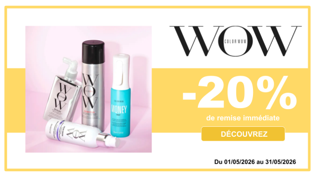 COLOR WOW -20% de remise imm&eacute;diate