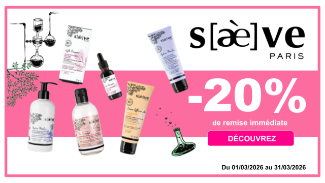 SAÈVE -20% de remise immédiate