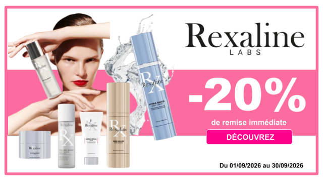 REXALINE -20% de remise imm&eacute;diate