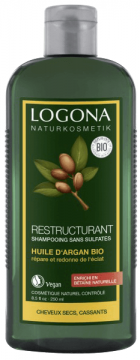 LOGONA - SHAMPOOING RESTRUCTURANT huile d'argan Bio 250ml