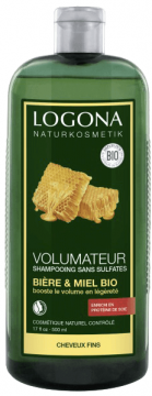 LOGONA - SHAMPOOING VOLUMATEUR biere & miel Bio 250ml