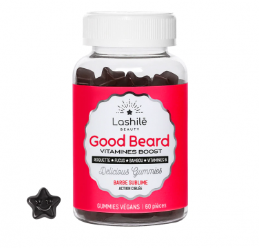 LASHILE - GOOD BEARD barbe sublime 60 gummies