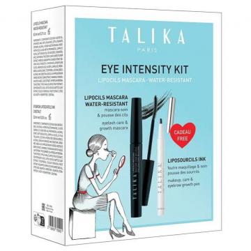 TALIKA - Eye Intensity Kit – Lipocils Mascara Water-Resistant 8,5ml + Liposourcils Ink 0,8ml Offert