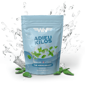 WANDERNANA - ADIEU KILOS - Thé Amincissant saveur menthe 100g