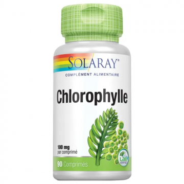 SOLARAY - CHLOROPHYLLE - 100mg 90 comprimés