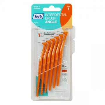 TEPE - BROSSETTES INTERDENTAIRES ANGLE taille 1 orange