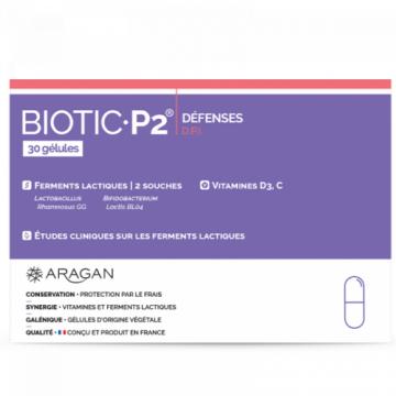 ARAGAN - BIOTIC P2 - Défenses D.P.I. 30 gélules