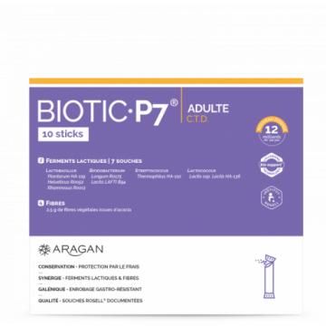 ARAGAN - BIOTIC P7 ADULTE - 10 sticks