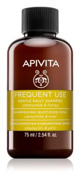 APIVITA - FREQUENT USE - Mini-Shampoing Quotidien Doux Camomille et Miel 75ml