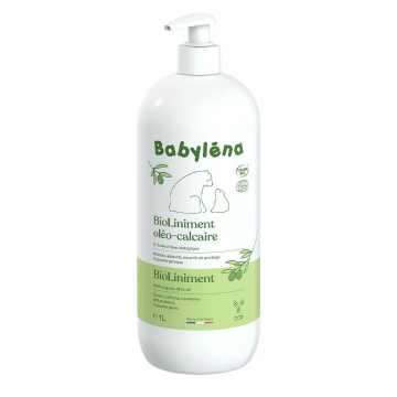 BABYLENA - Bioliniment Oléo-Calcaire à l'huile d'olive Bio 1l
