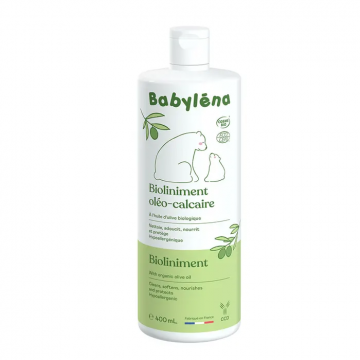 BABYLENA - Bioliniment Oléo-Calcaire à l'huile d'olive Bio 400ml