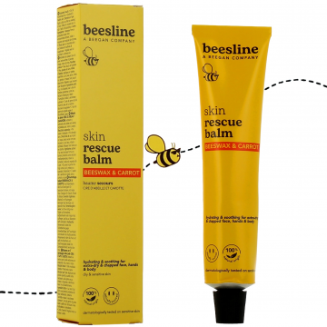 BEESLINE - Baume Secours cire d'abeille et carotte 100ml