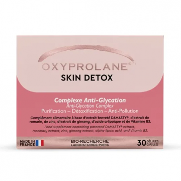 OXYPROLANE - Skin Detox - Complexe Anti-Glycation 30 gélules