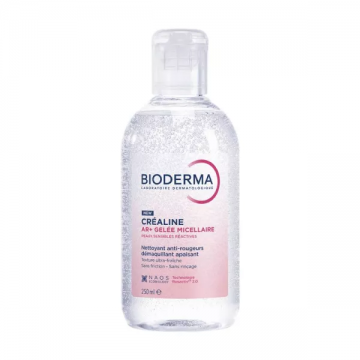 BIODERMA - CRÉALINE AR+ - Gelée Micellaire Nettoyant anti-rougeurs démaquillant apaisant 250ml