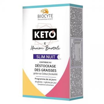BIOCYTE - KETO SLIM NUIT - 60 gelules
