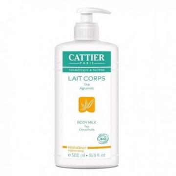 CATTIER -  Lait corps the agrumes  hydratant régénérant 500ml