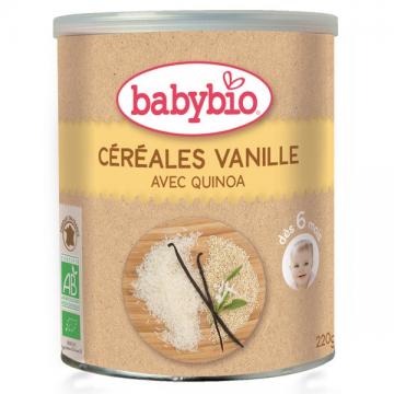 BABYBIO - CEREALES VANILLE avec quinoa 220g