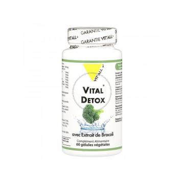 VIT'ALL+ - VITAL DETOX - avec brocoli 60 gélules végétales