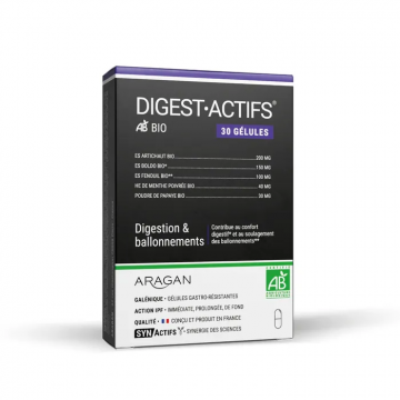 ARAGAN - DIGEST.ACTIFS BIO - Digestion & Ballonnements  30 gélules