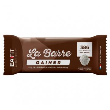 EAFIT - La barre Gainer saveur chocolat creme vanille 90g