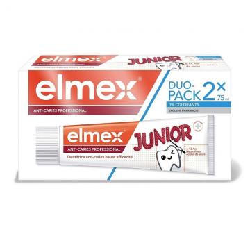 ELMEX - JUNIOR - Dentifrice anti-caries  2x75ml