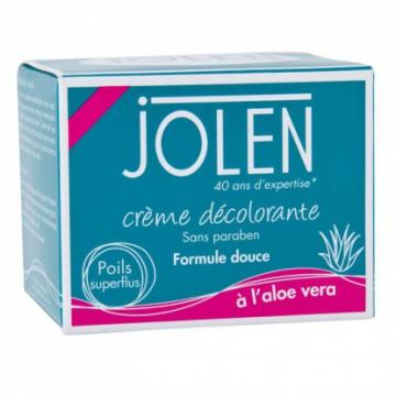 JOLEN - Crème Décolorante à l'aloe vera Formule douce Poils superflus 30ml