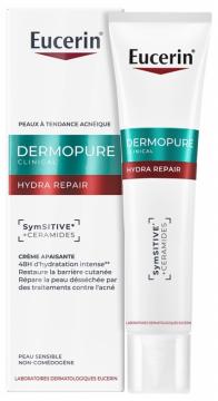 EUCERIN - DermoPure Clinical - Hydra Repair Cr&egrave;me Apaisante 40 ml