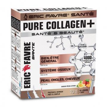 ERIC FAVRE - Pure Collagen + - 10 doses de 15ml
