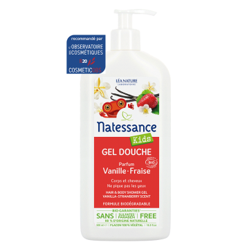 NATESSANCE - GEL DOUCHE CORPS ET CHEVEUX 500ml