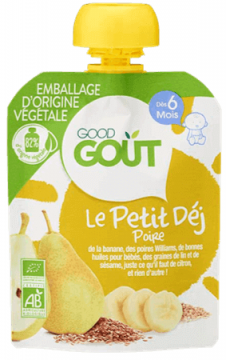 GOOD GOUT - LE PETIT DEJ poire 70g