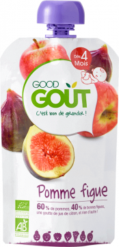 GOOD GOUT - COMPOTE pomme figue 120g