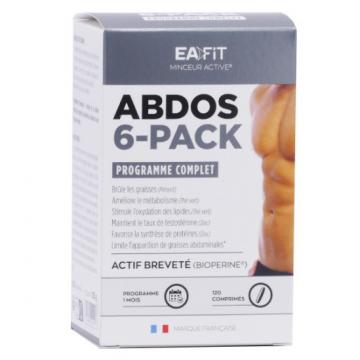 EAFIT - ABDOS 6 PACK - Programme Complet 120 comprimés