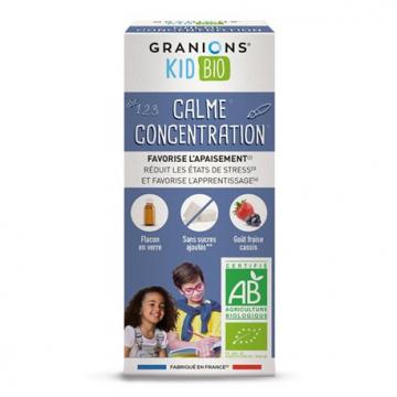 GRANIONS - Kid bio calme et concentration125ml
