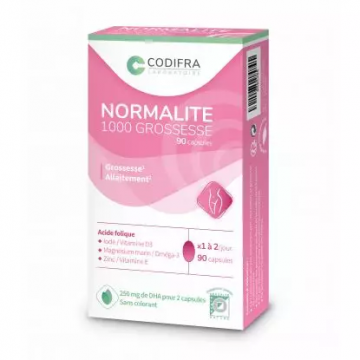 NORMALITE 1000 GROSSESSE 90 capsules
